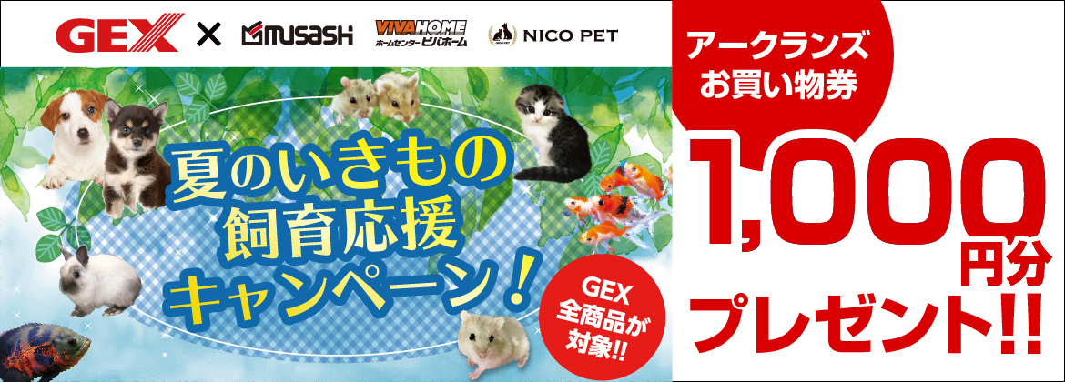 【お買い物券】GEXキャンペーン